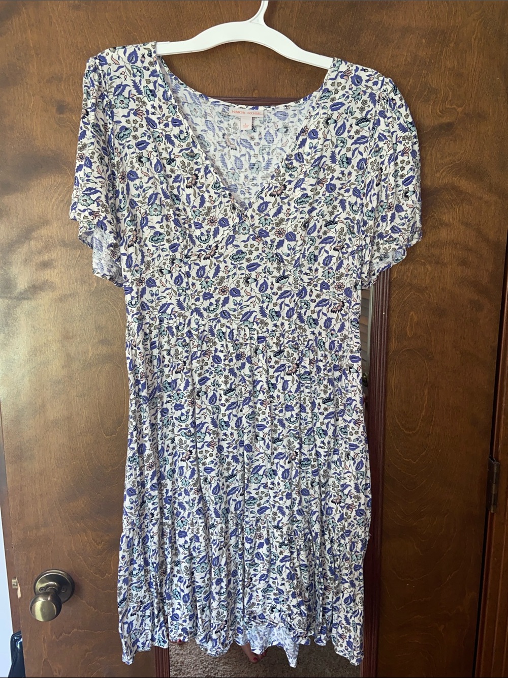 Knox Rose blue floral dress